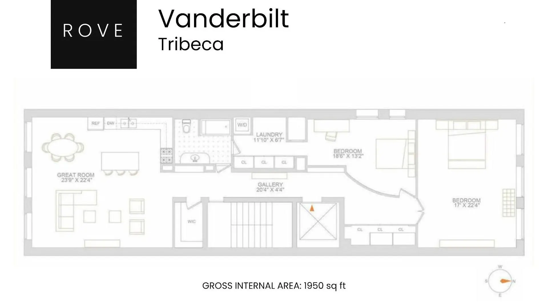 شقة Tribeca Loft Vanderbilt By Rovetravel نيو يورك